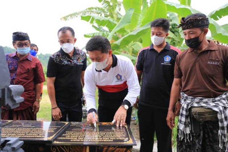 Peresmian Irigasi Air Tanah Dangkal Di Subak Telaga Desa Pikat Bali Tribune 3616